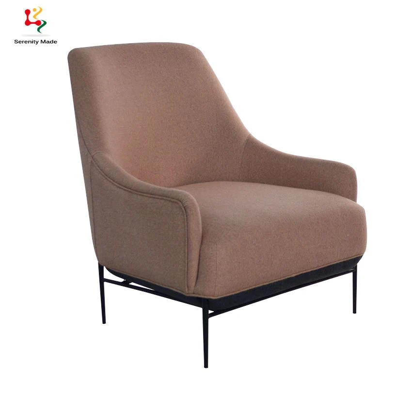 Hot Sale Commercial Accent Chairs Fabric Upholstery Armchair Modern Club Chair