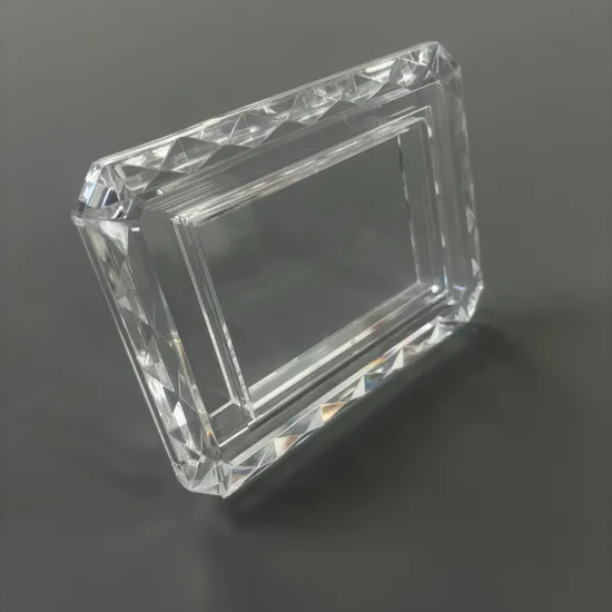 공장 사용자 정의 방풍 상자 플렉시 글라스 트레이 루사이트 디스플레이 스탠드 아크릴 디스플레이